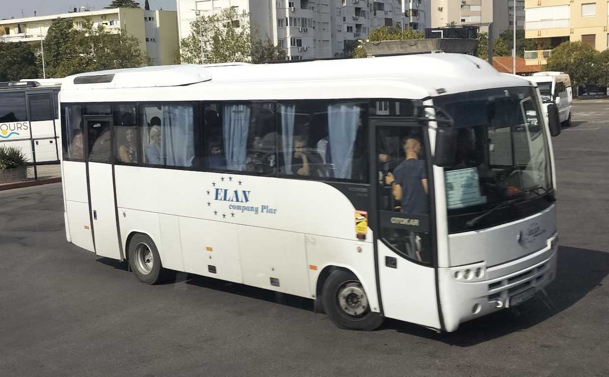 ELAN Company Plav Minibus in Podgorica
