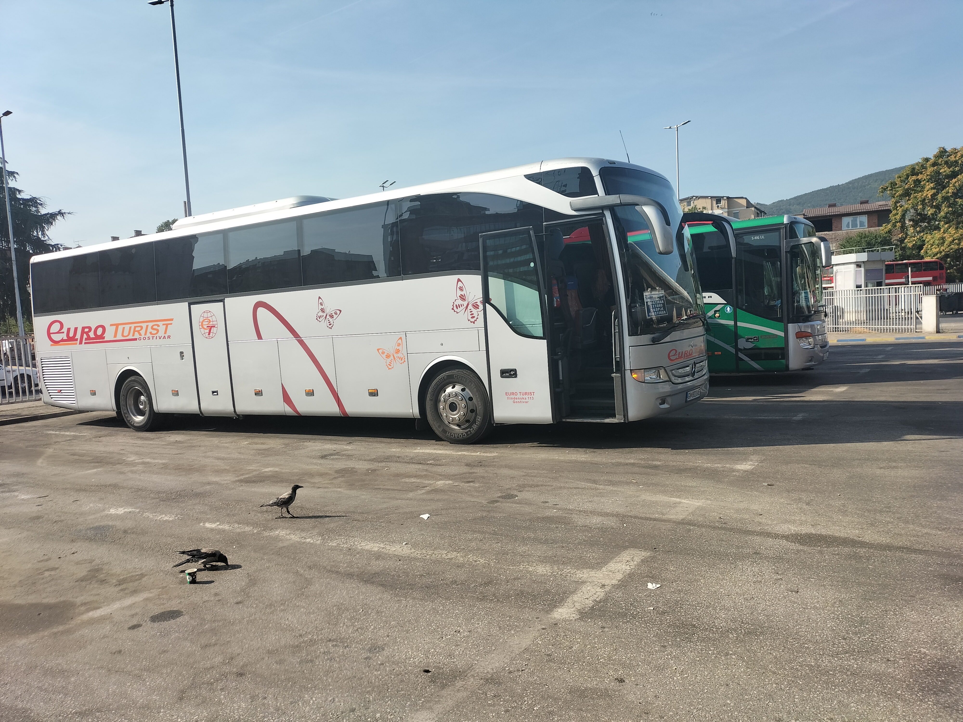 Intercity Bus by Euro Turist in Skopje