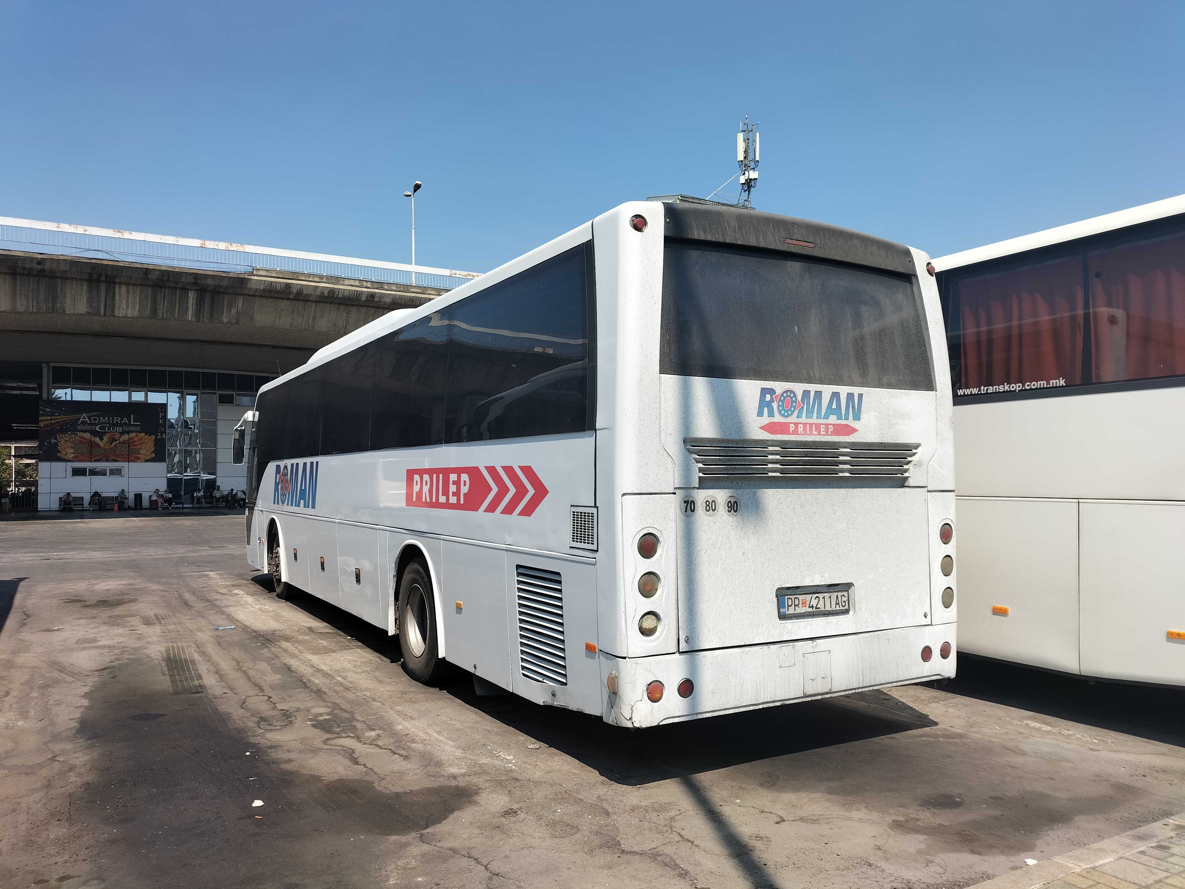 Roman Prilep Bus in Skopje