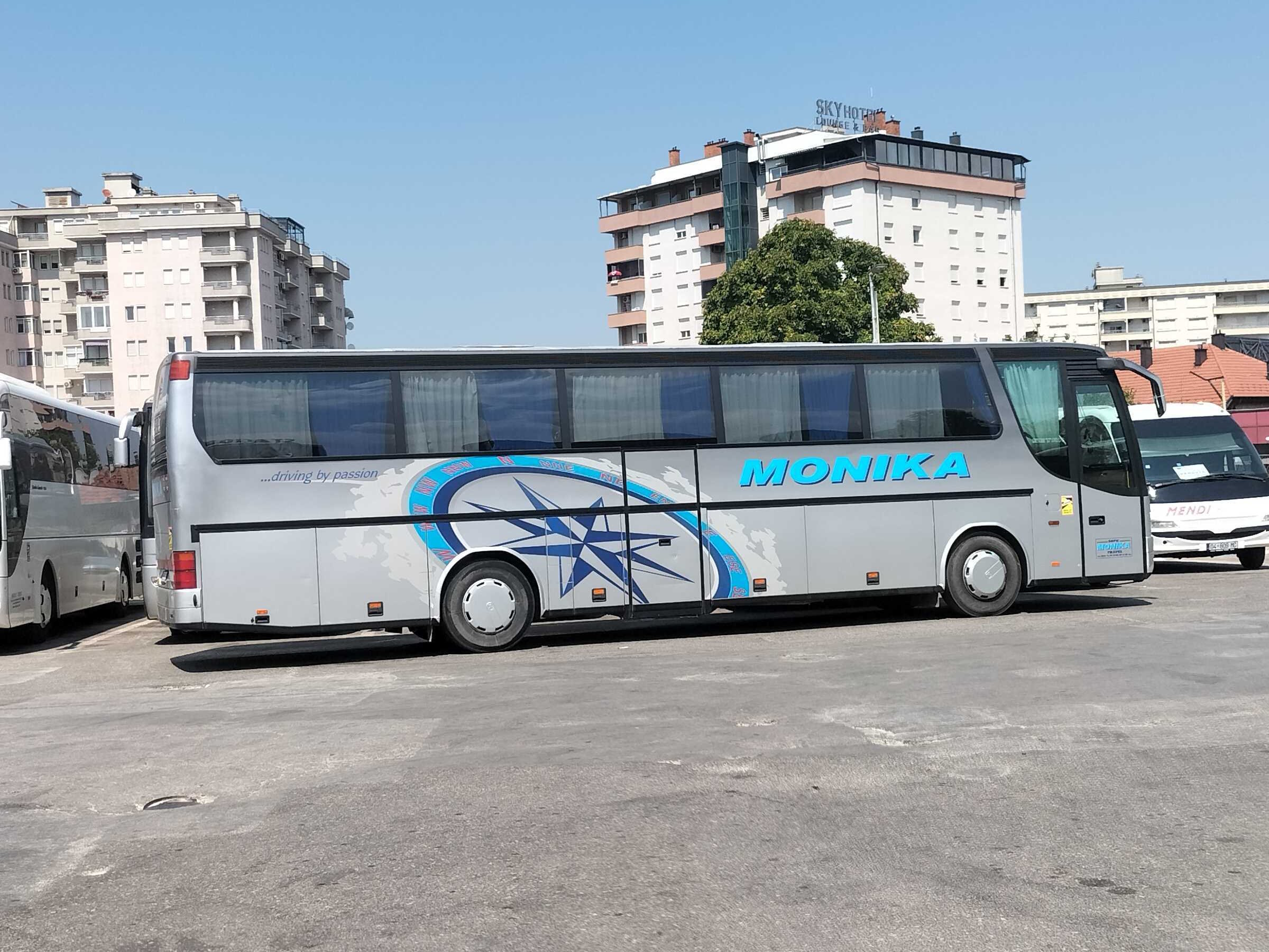 Monika Bus in Prizren, Kosovo