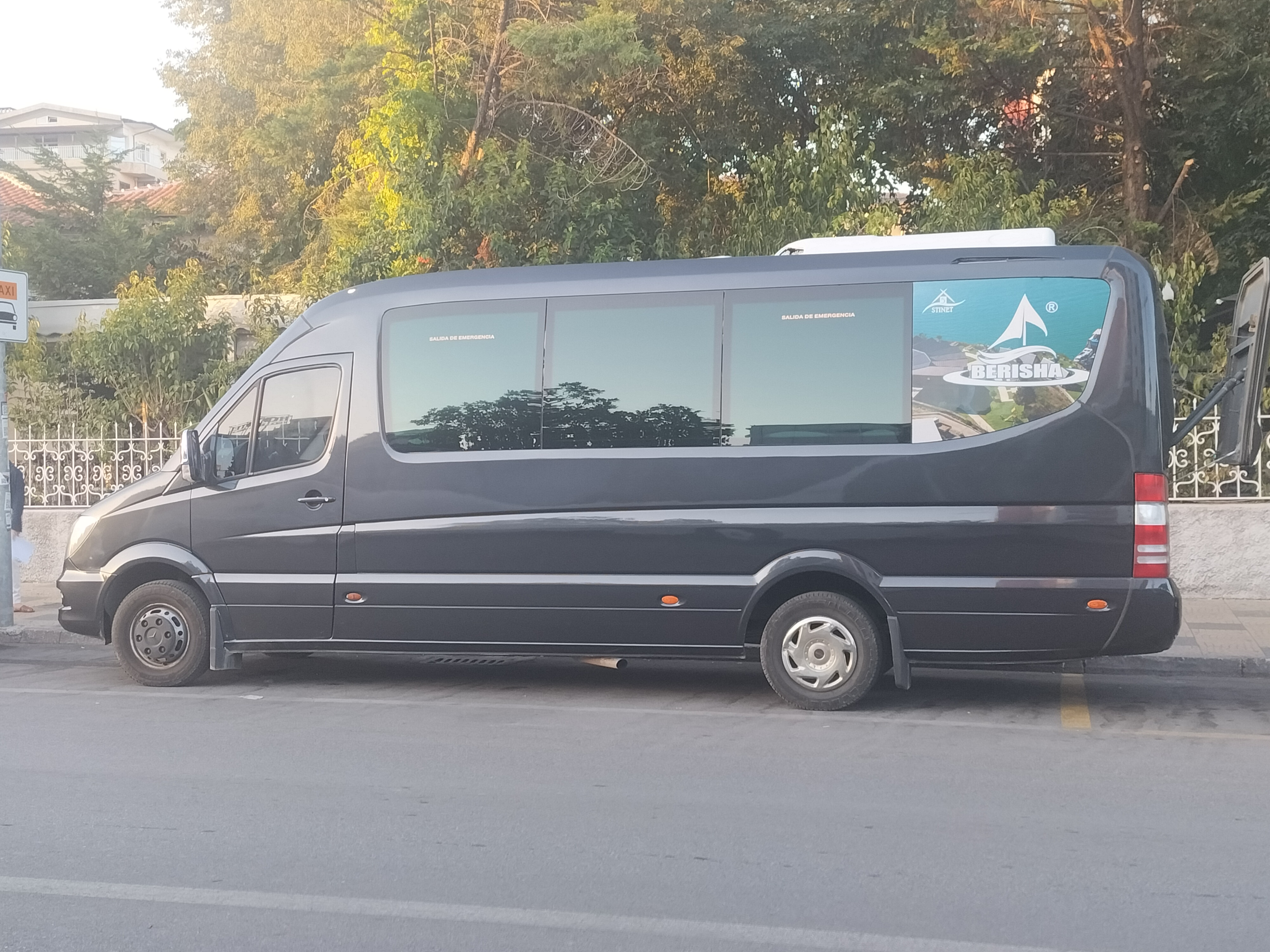 Berisha Bus in Shkodra, Albania