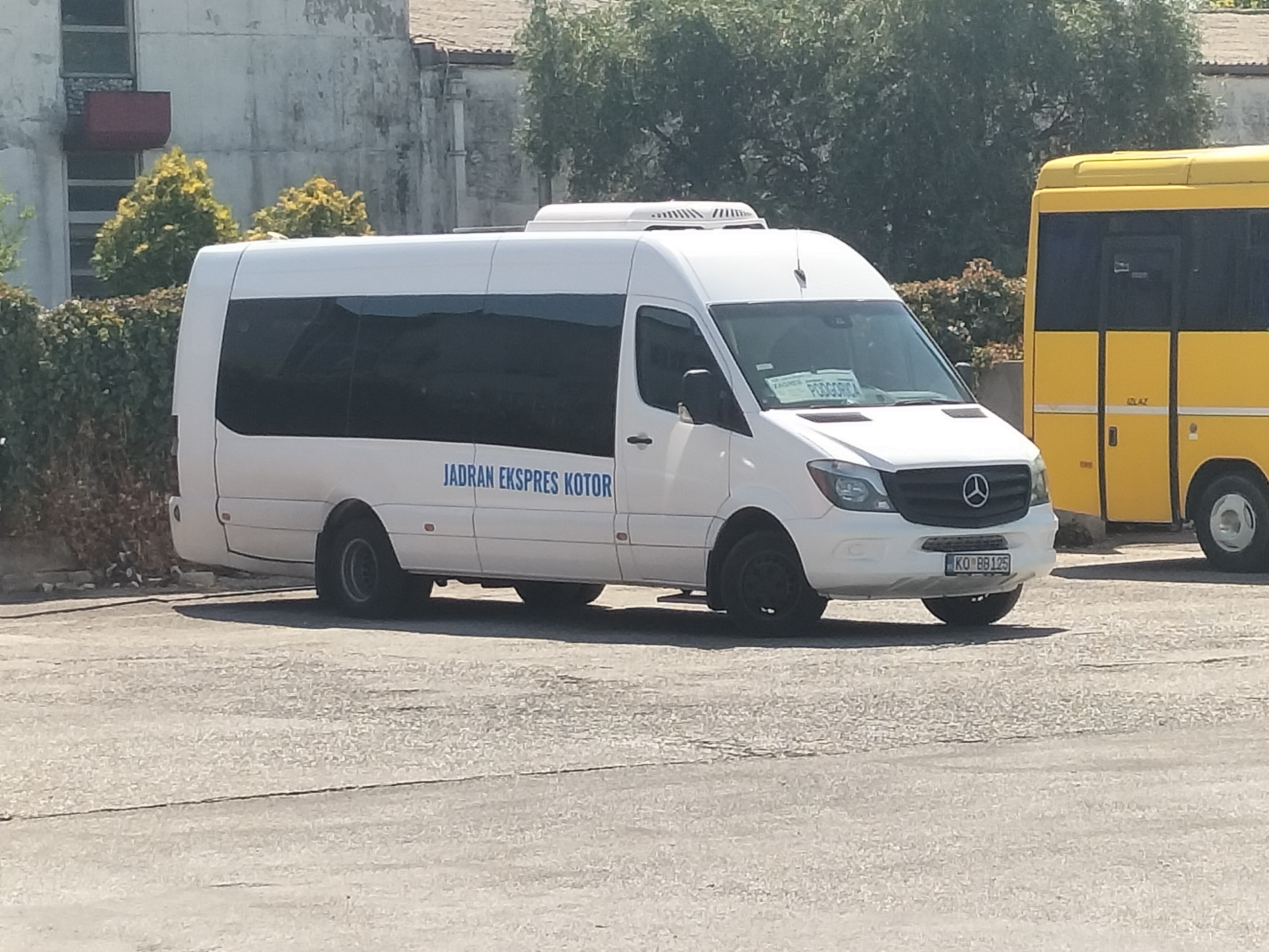 Minibus by Jadran Express Kotor
