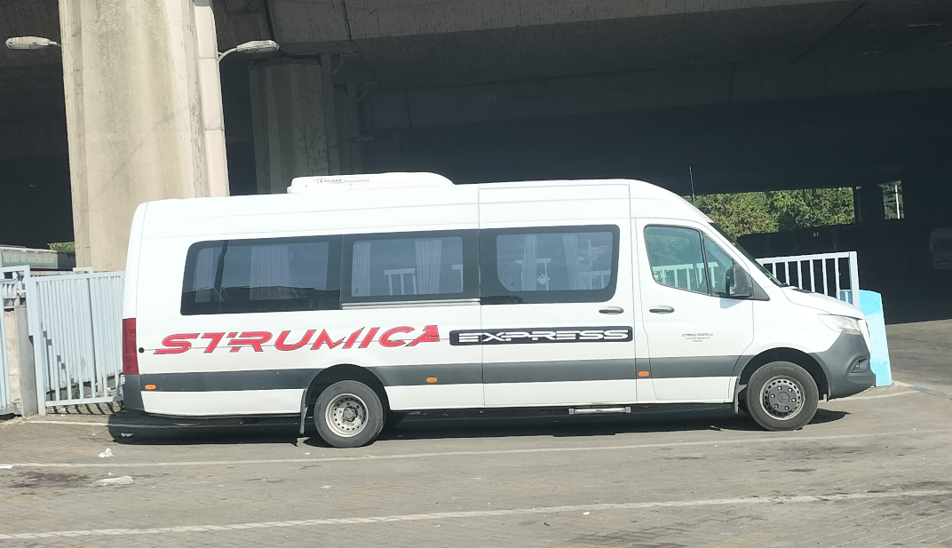 Strumica Express Minibus at Skopje Bus Station